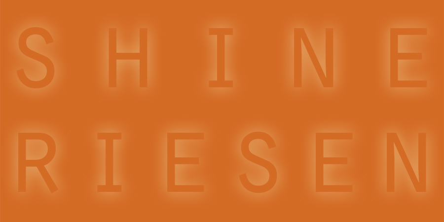 Schein reason - shine Riesen